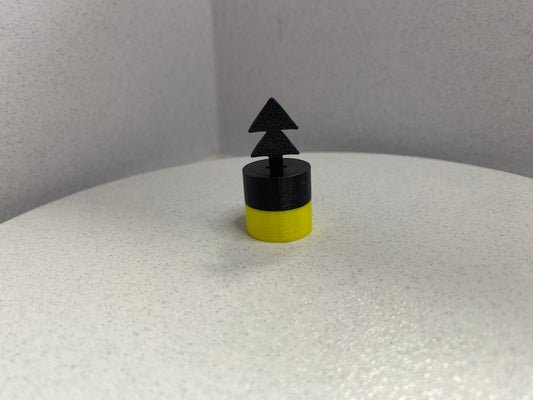 Single North Cardinal Mini Buoy